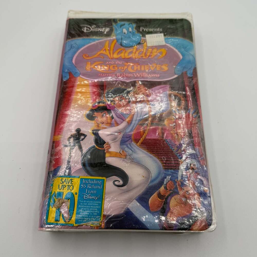 Disney Aladdin and the King of Thieves VHS Tape